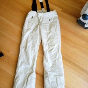 Spyder snowpants, women's size 8 - white
